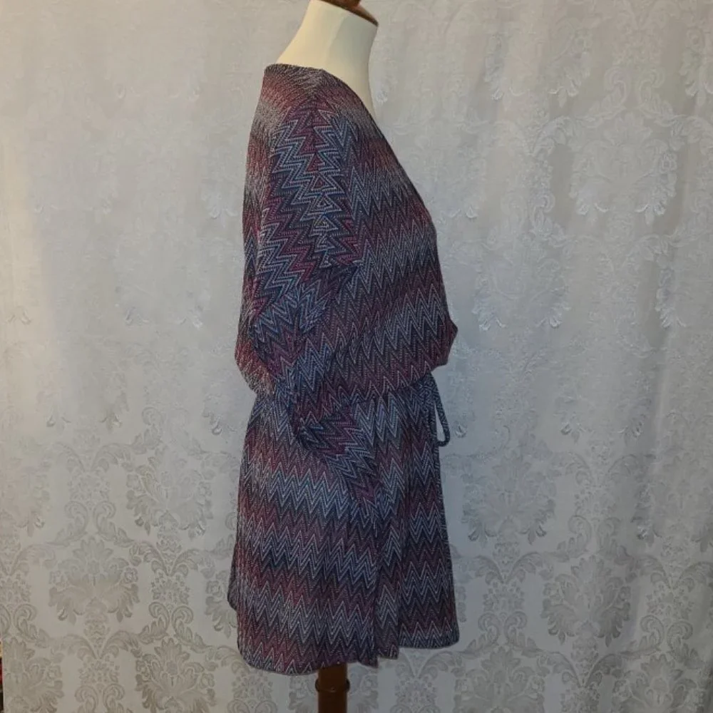 Ruby Ribbon Flamestitch Tunic #0342 Size XS-M